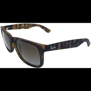 Ray Ban Polarized Justin (RB 4165) Matte Tortoise